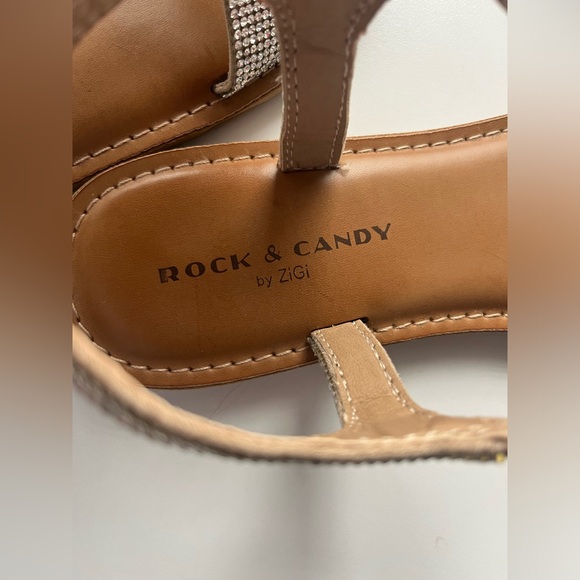 Rock & Candy by ZiGi sparkly sandals size 10 - Picture 4 of 6